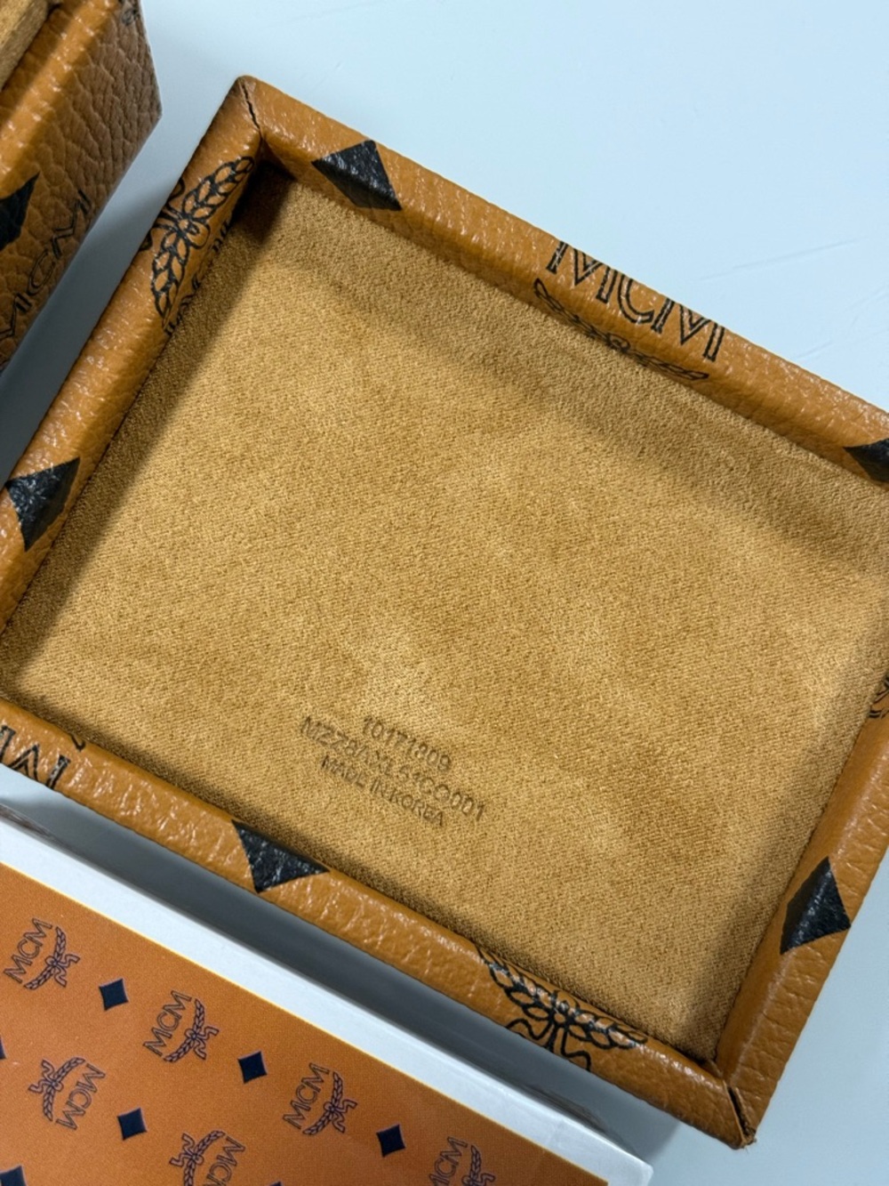 MCM Monogram Card Deck With Box Holder - Picture 15 of 16